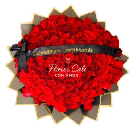 Bouquet gigante de rosas rojas 22